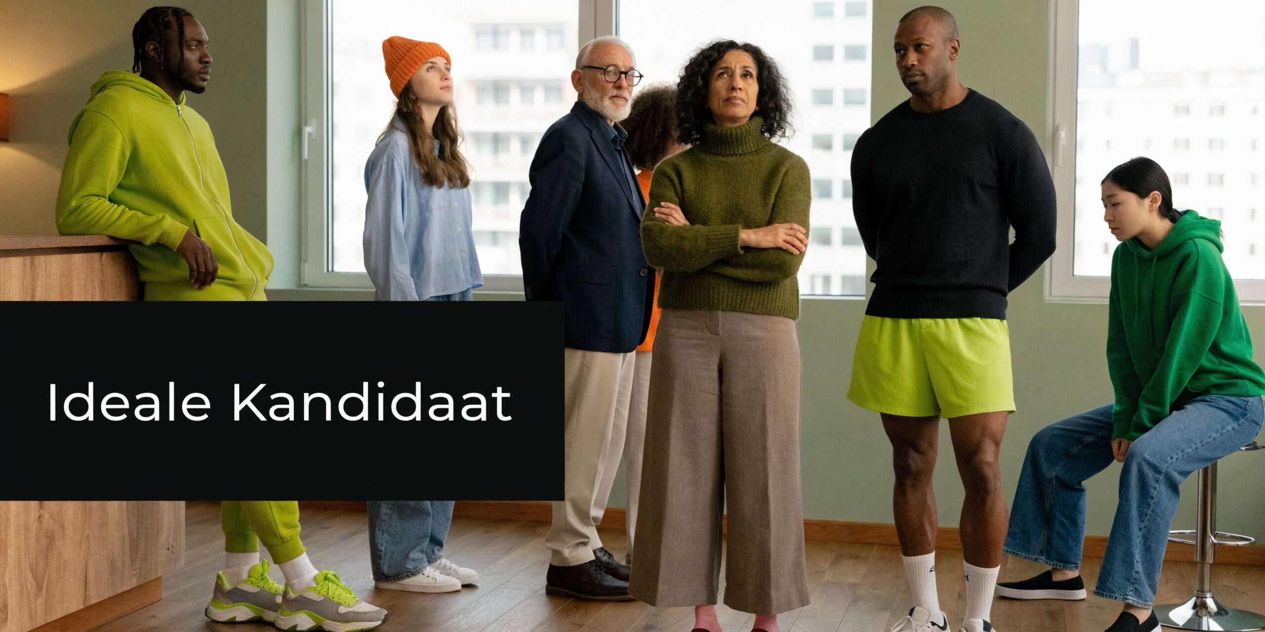 Een diverse groep mensen die aandachtig luistert tijdens een professionele workshop in een kantooromgeving.